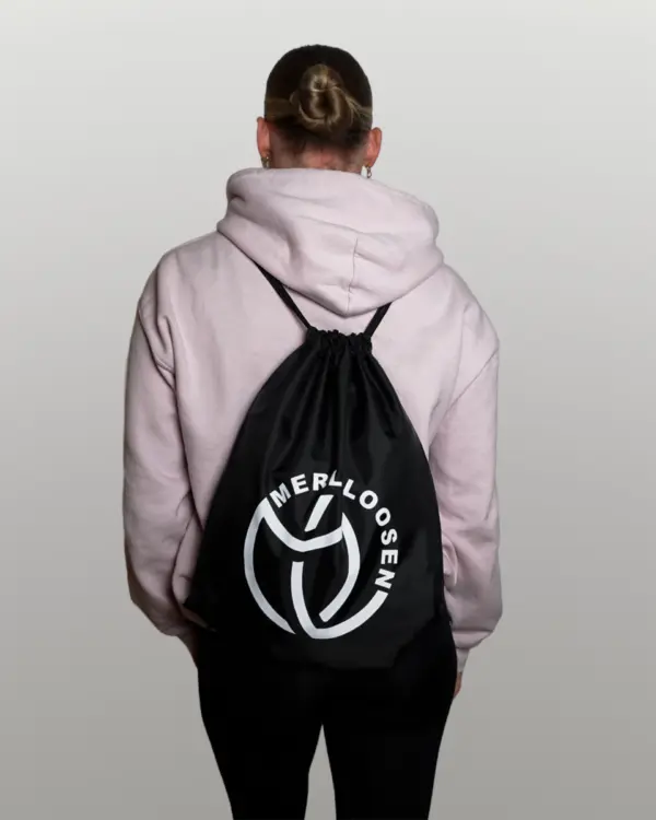 BG10 Merle Loosen Turnbeutel black